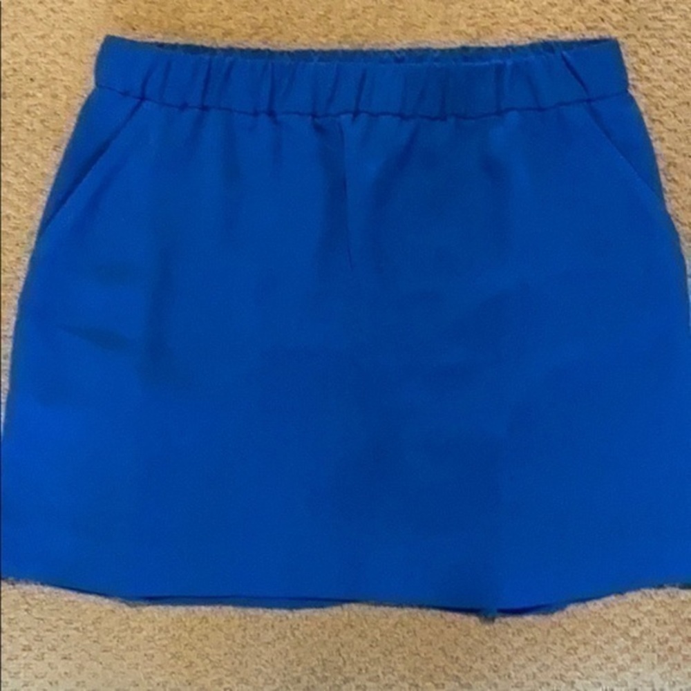 Express Royal Blue Skirt